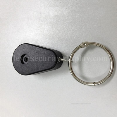 Drop-shaped Plastic Retractable Anti-theft Pull Box with Key Ring