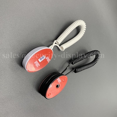 Remote Control Universal Coiled Security Magnetic Backing Tether