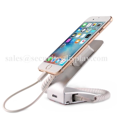 Aluminum Magnesium Alloy Standalone Alarm Display Stand For Mobile Phone