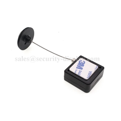 Retractable Plastic Anti Theft Pull Box With Steel Cord