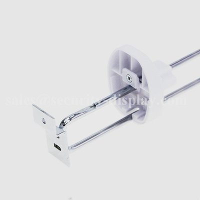 Retail Shop Supermarket Security Peg Hooks ABS And Metal For Anti Theft Display