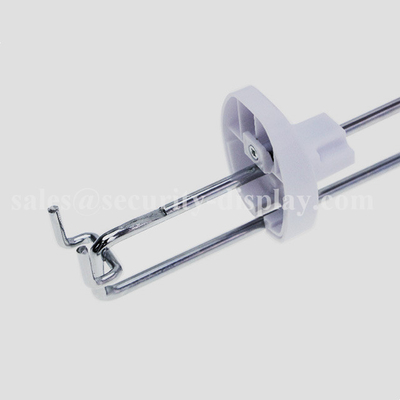 Retail Shop Supermarket Security Peg Hooks ABS And Metal For Anti Theft Display