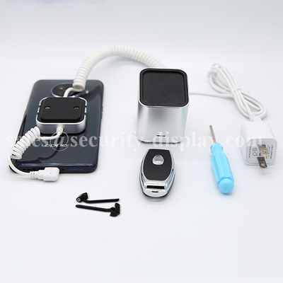 Retail Stores ABS Desktop anti theft phone display Charging Display Security Alarm