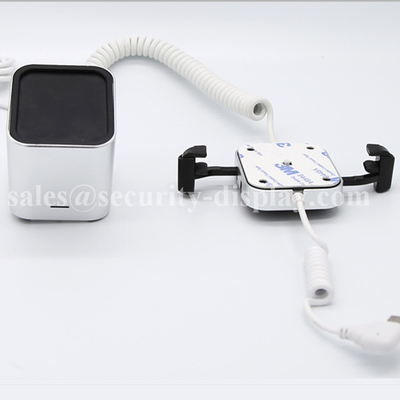 Retail Stores ABS Desktop anti theft phone display Charging Display Security Alarm