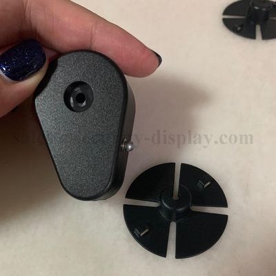 Retractable DIA38mm Anti Theft Pull Box W Circular Sticky Flexible ABS Plate