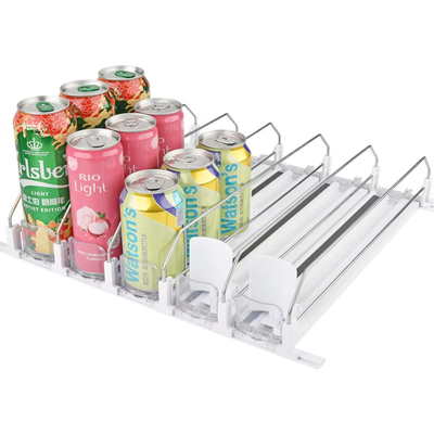 Bottled Soda Can Drink Dispenser Organizer for Refrigerator