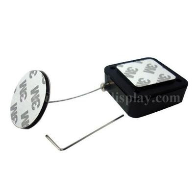 Square Anti-Theft Pull Box with Dia 38mm Round Mucilaginous Plate End