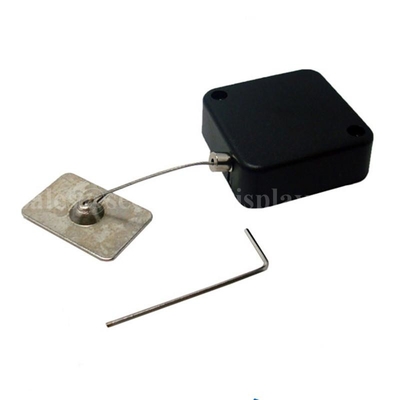 Square Anti-Theft Pull Box with Dia 38mm Round Mucilaginous Plate End