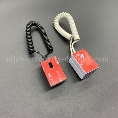 Security Display Coiled Pull Box Retractor Tether For Dummy Phone