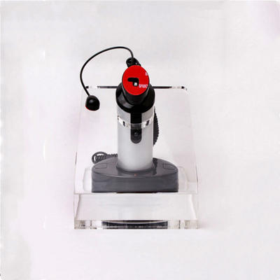 Power and Alarm Acrylic Security Display Stand for Tablet PC