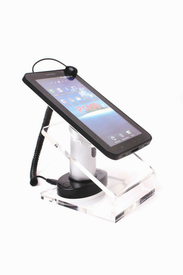 Power and Alarm Acrylic Security Display Stand for Tablet PC
