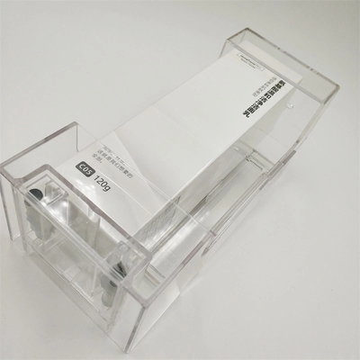 Retractable EAS Acrylic Clear Hard Toothpaste Safer Box Keeper