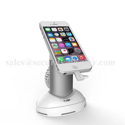 Classic Vertical Mobile Phone Security Display With Alarm And Gripper
