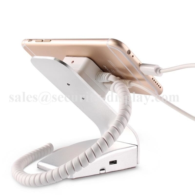 Aluminum Magnesium Alloy Standalone Alarm Display Stand For Mobile Phone