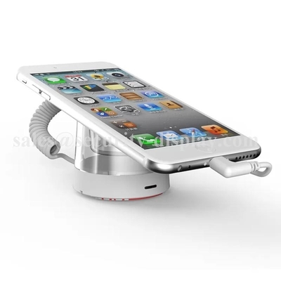 Power And Alarm Acrylic Security Display Stand For Smart Phone