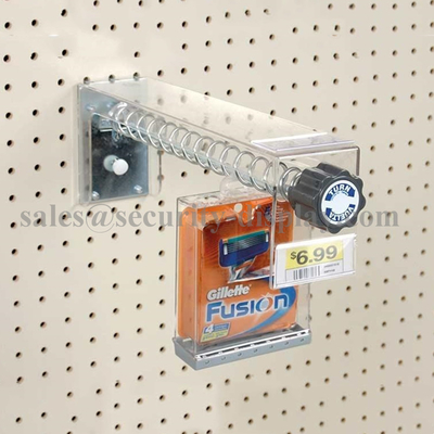 Anti Theft Helix Wall Dispensers With Mechanical Audible Alert