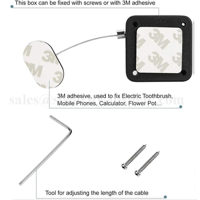 Remote Control Retractable Anti Lost Rope For TV / DVD