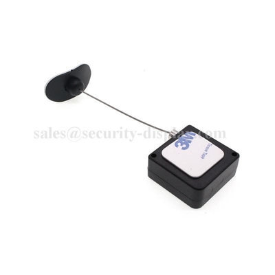 Retractable Plastic Anti Theft Pull Box With Steel Cord