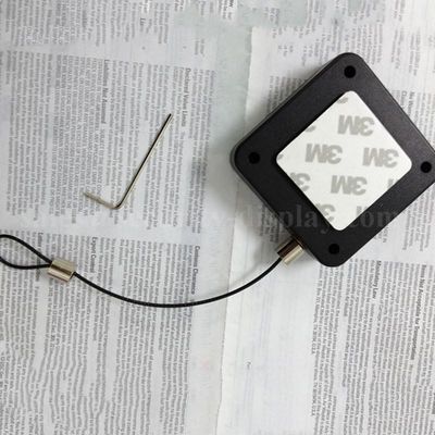 Square Retracting Multi-Purpose Security Tether With Adjustable Lasso End
