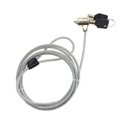 4 Digit Dockslocks Coiled Combination Cable , Computer Anti Theft Cable