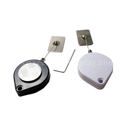 Heart Shaped Anti Theft Pull Box Recoiler With Loop End